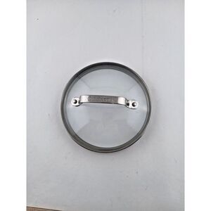 Cuisinart Tempered Glass Lid Replacement 5 3/8" Inside 6" Outside Lid Only